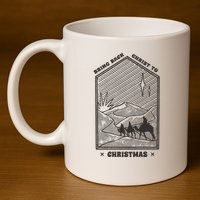 Bring Back Christ To Christmas 11oz C Handle Ceramic Mug