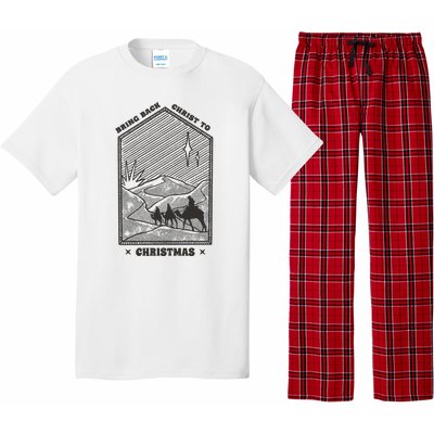 Bring Back Christ To Christmas Pajama Set