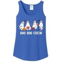 Boo Boo Crew Nurse Funny Ghost Halloween Nursing Ladies Essential Tank