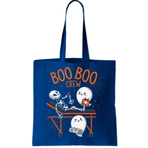 Boo Boo Crew Ghost Doctor Paramedic EMT Nurse Halloween Tote Bag