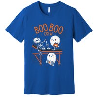 Boo Boo Crew Ghost Doctor Paramedic EMT Nurse Halloween Premium T-Shirt