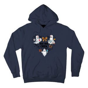 Boo Boo Crew Ghost Nurse Halloween Tall Hoodie