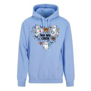 Boo Boo Crew Ghost Nurse Halloween Unisex Surf Hoodie