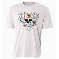 Boo Boo Crew Ghost Nurse Halloween Cooling Performance Crew T-Shirt