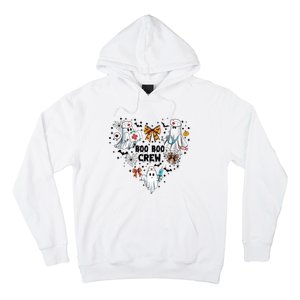 Boo Boo Crew Ghost Nurse Halloween Hoodie