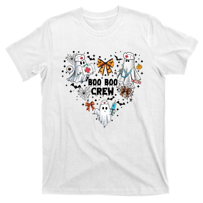 Boo Boo Crew Ghost Nurse Halloween T-Shirt