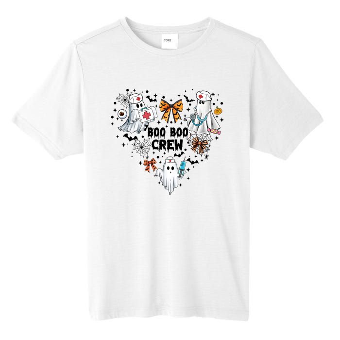 Boo Boo Crew Ghost Nurse Halloween Tall Fusion ChromaSoft Performance T-Shirt