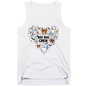 Boo Boo Crew Ghost Nurse Halloween Tank Top