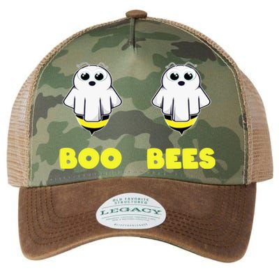 Boo Bees Couples Halloween Costume Gift Legacy Tie Dye Trucker Hat