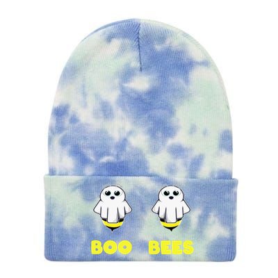 Boo Bees Couples Halloween Costume Gift Tie Dye 12in Knit Beanie