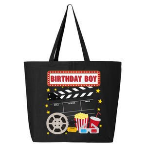 Birthday Boy Crew Movie Night Theme Matching Party 25L Jumbo Tote