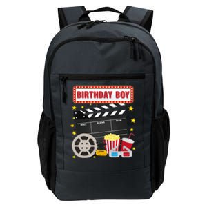 Birthday Boy Crew Movie Night Theme Matching Party Daily Commute Backpack