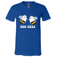 Boo Bees Couples Halloween Costume Funny Meaningful Gift V-Neck T-Shirt