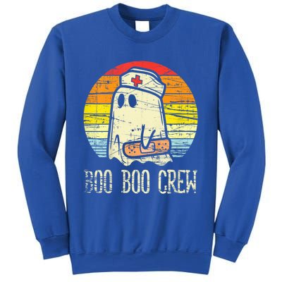 Boo Boo Crew Nurse Halloween Nurses Rn Ghost Cute Gift Sweatshirt