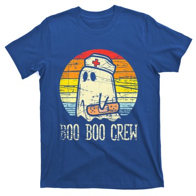 Boo Boo Crew Nurse Halloween Nurses Rn Ghost Cute Gift T-Shirt