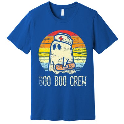 Boo Boo Crew Nurse Halloween Nurses Rn Ghost Cute Gift Premium T-Shirt