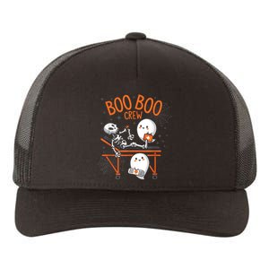 Boo Boo Crew Ghost Doctor Paramedic Emt Nurse Halloween Yupoong Adult 5-Panel Trucker Hat