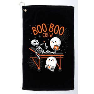 Boo Boo Crew Ghost Doctor Paramedic Emt Nurse Halloween Platinum Collection Golf Towel