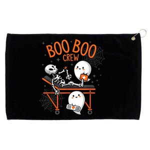 Boo Boo Crew Ghost Doctor Paramedic Emt Nurse Halloween Grommeted Golf Towel