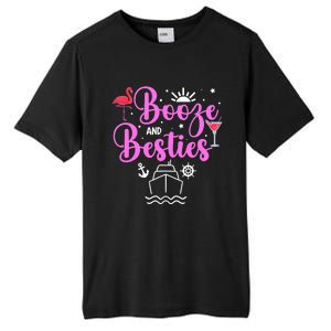 Booze Besties Cruise Vacation Girl Trip Weekend BFF Tall Fusion ChromaSoft Performance T-Shirt