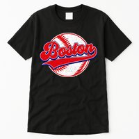 Boston Baseball Cityscape Distressed Women Tall T-Shirt