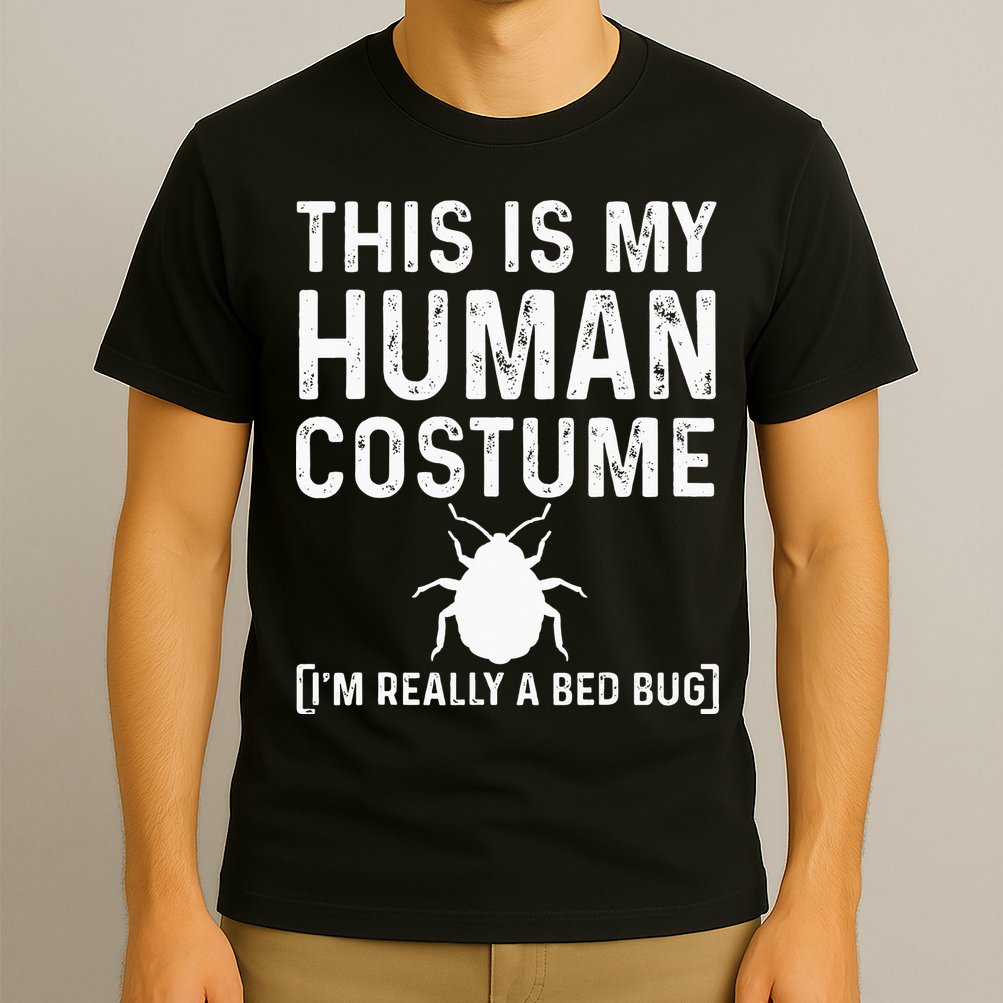 Bed Bug Costume Parasite Hunter Funny T-Shirt