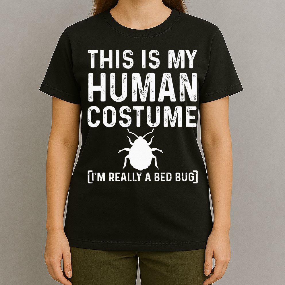 Bed Bug Costume Parasite Hunter Funny T-Shirt