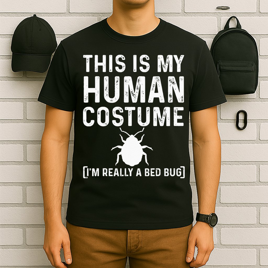 Bed Bug Costume Parasite Hunter Funny T-Shirt