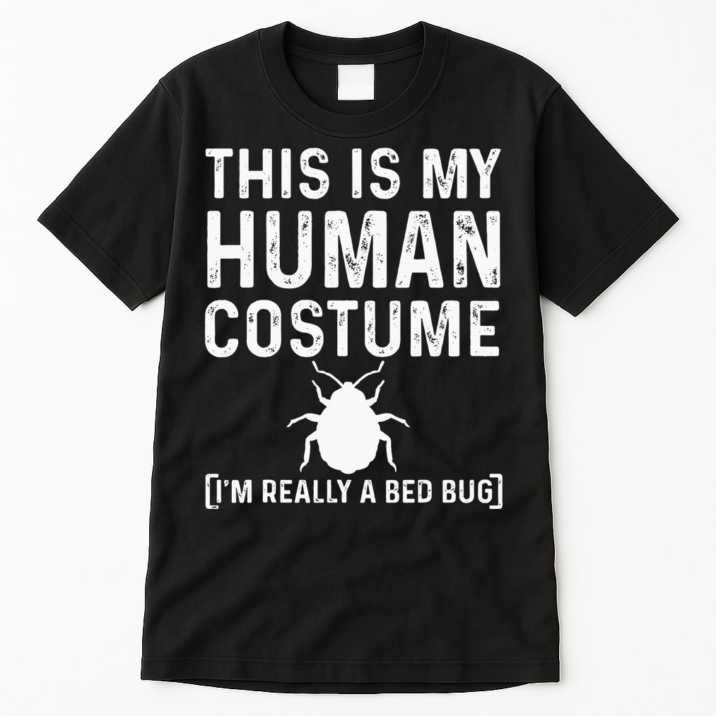 Bed Bug Costume Parasite Hunter Funny Tall T-Shirt