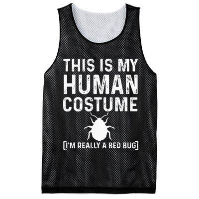 Bed Bug Costume Parasite Hunter Funny Mesh Reversible Basketball Jersey Tank