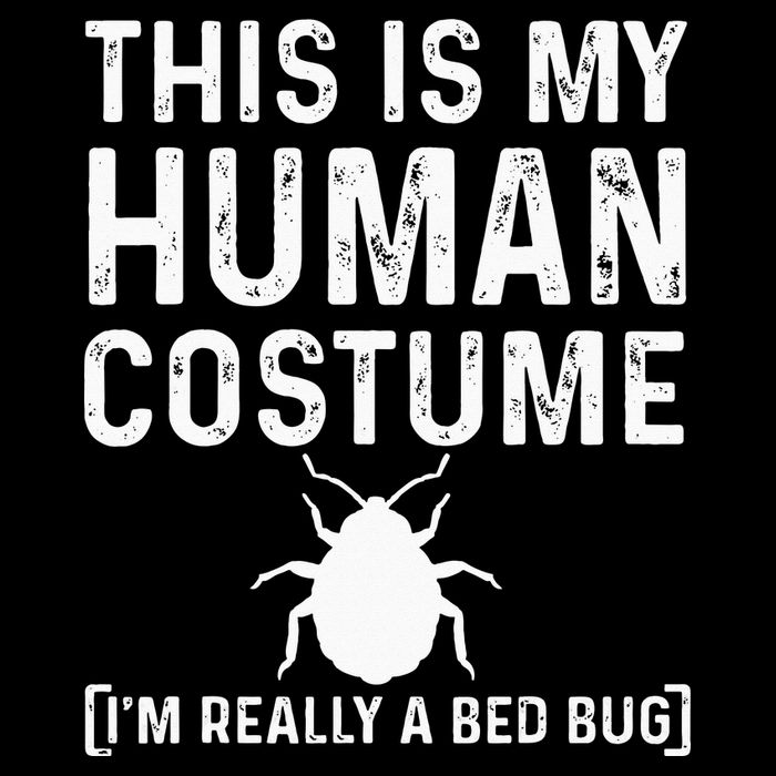 Bed Bug Costume Parasite Hunter Funny Baby Bodysuit