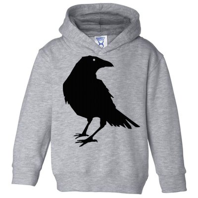 Beautiful Black Crow Raven Bird Silhouette Sweater Toddler Hoodie