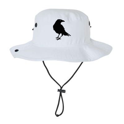 Beautiful Black Crow Raven Bird Silhouette Sweater Bucket Hat