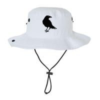 Beautiful Black Crow Raven Bird Silhouette Sweater Bucket Hat