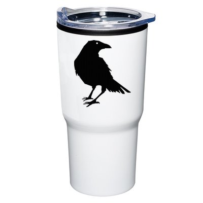 Beautiful Black Crow Raven Bird Silhouette Sweater Tumbler