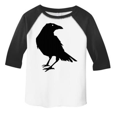 Beautiful Black Crow Raven Bird Silhouette Sweater Toddler Fine Jersey T-Shirt