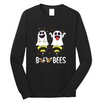 Boo Bees Couples Halloween Funny Long Sleeve Shirt