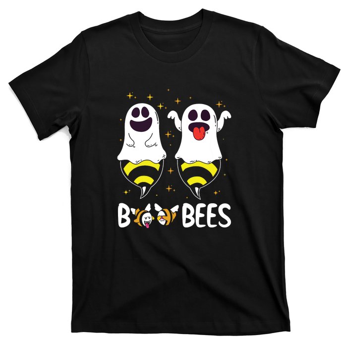 Boo Bees Couples Halloween Funny T-Shirt