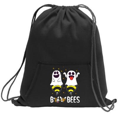 Boo Bees Couples Halloween Funny Sweatshirt Cinch Pack Bag