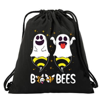 Boo Bees Couples Halloween Funny Drawstring Bag