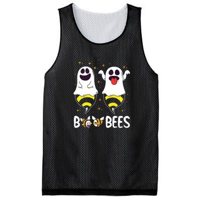 Boo Bees Couples Halloween Funny Mesh Reversible Basketball Jersey Tank