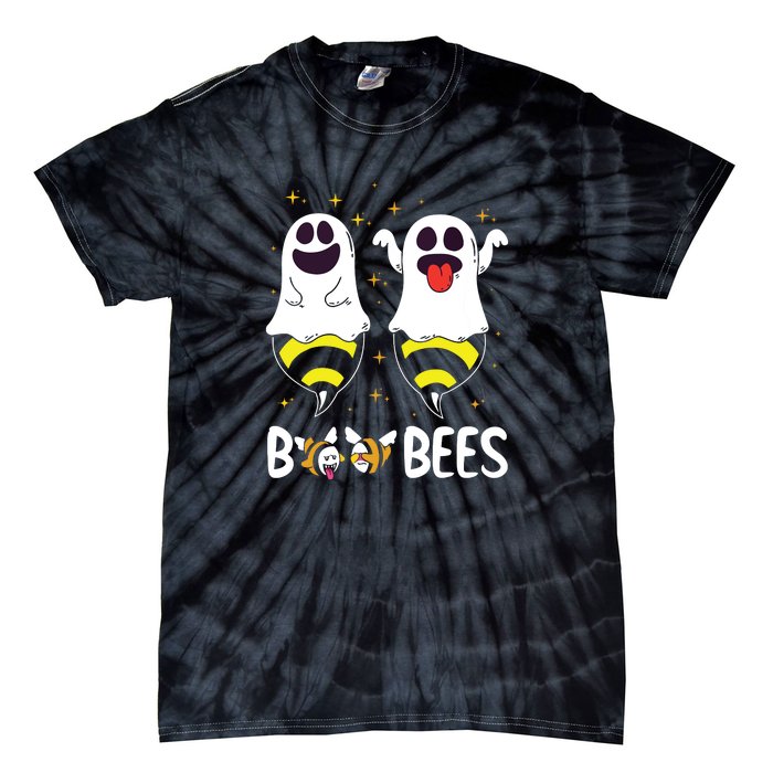 Boo Bees Couples Halloween Funny Tie-Dye T-Shirt