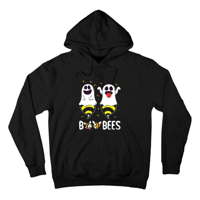 Boo Bees Couples Halloween Funny Tall Hoodie