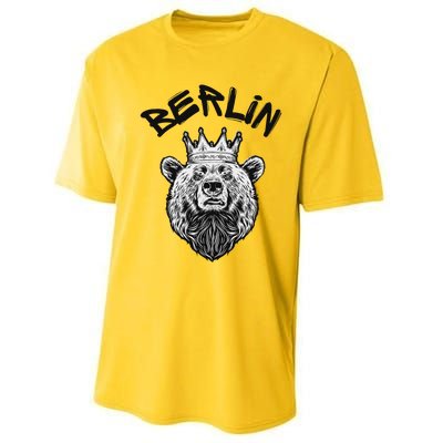 Berliner Bear Crown Berlin Graffiti City Vibes Art Performance Sprint T-Shirt