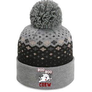 Boo Boo Crew Cute Nurse Ghost The Baniff Cuffed Pom Beanie