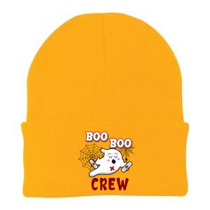 Boo Boo Crew Cute Nurse Ghost Knit Cap Winter Beanie