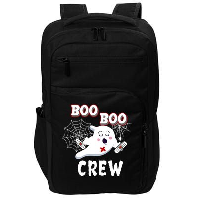 Boo Boo Crew Cute Nurse Ghost Impact Tech Backpack