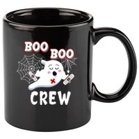 Boo Boo Crew Cute Nurse Ghost 11oz C Handle Ceramic Mug
