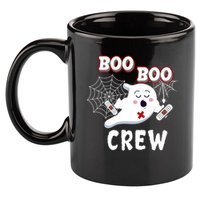 Boo Boo Crew Cute Nurse Ghost 11oz C Handle Ceramic Mug