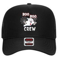 Boo Boo Crew Cute Nurse Ghost Trucker Hat